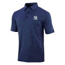 コロンビア ポロシャツ メンズ コロンビア メンズ ポロシャツ トップス New York Yankees Columbia OmniWick Polo Navy