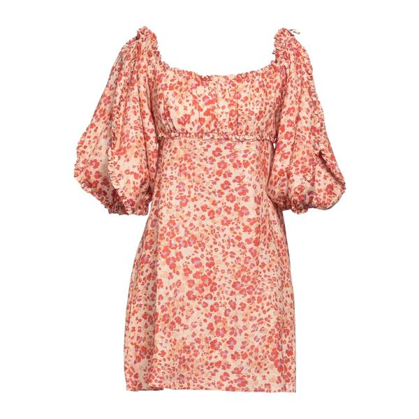 【送料無料】 ソーアリュール レディース ワンピース トップス Mini dresses Beige