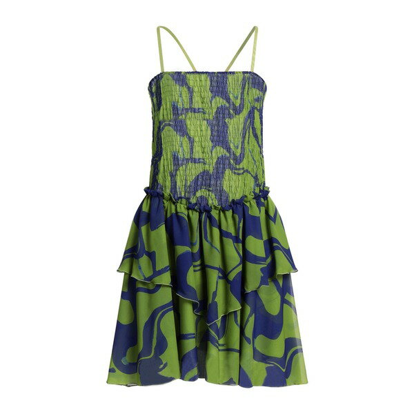 ̵ ꥹʥե ǥ ԡ ȥåץ Mini dresses Green