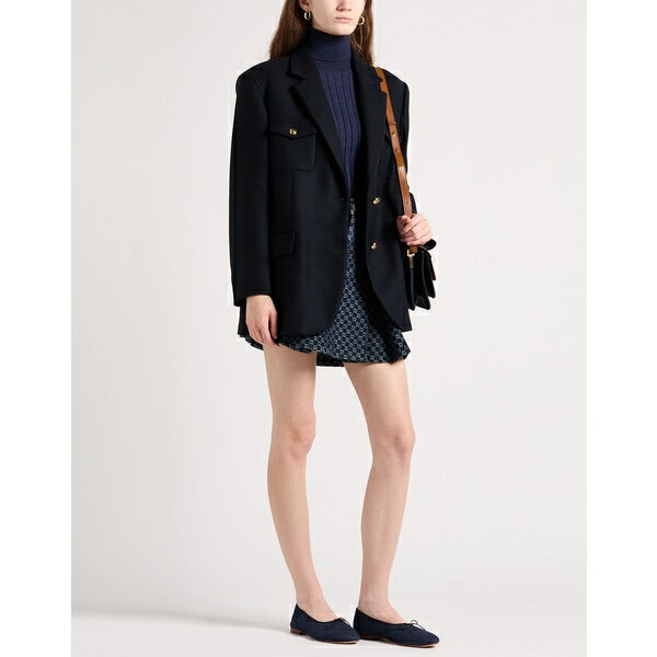 【送料無料】 サンドロ レディース ジャケット＆ブルゾン アウター Blazers Blue