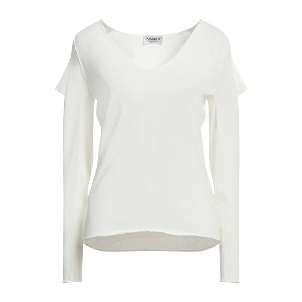 【送料無料】 ドンダップ レディース ニット&セーター アウター Sweaters White