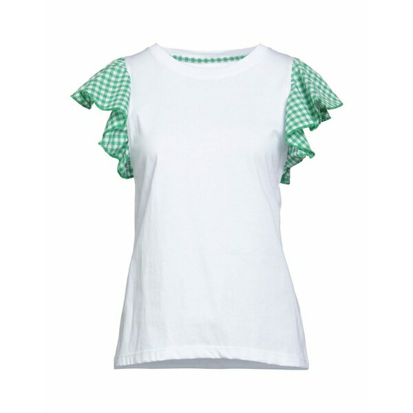 【送料無料】 ナン イタリアン ハート レディース カットソー トップス Tops White