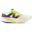 New Balance ニューバランス レディース スニーカー 【New Balance FuelCell Rebel v4 White Bleached Lime Glow (Women's)】 サイズ US_W_10 White/Bleached Lime Glow/Hot Mango