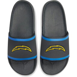 ナイキ メンズ サンダル シューズ Los Angeles Chargers Nike Off Court Wordmark Slide Sandals