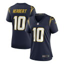 ナイキ レディース パーカー・スウェットシャツ アウター Women's Justin Herbert Navy Los Angeles Chargers Alternate Game Jersey Navy