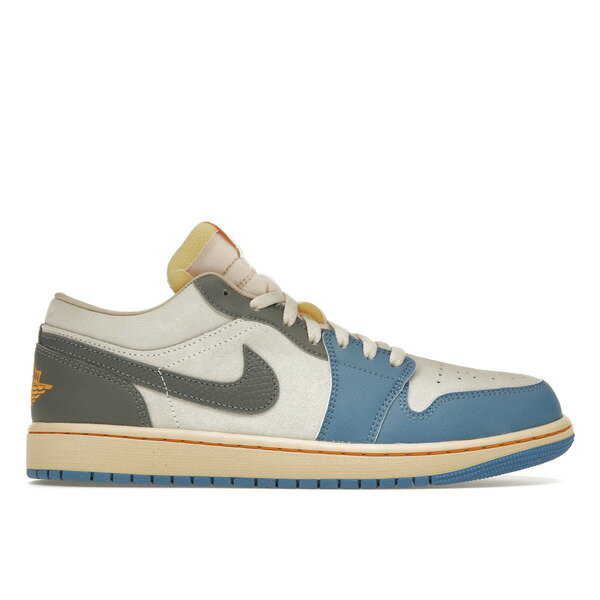 Jordan ジョーダン メンズ スニーカー 【Jordan 1 Low Vintage UNC Grey】 サイズ US_M_4 White/University Blue-Grey-Sail