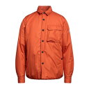 ホルバー ダウン メンズ 【送料無料】 ホルバー メンズ ジャケット＆ブルゾン アウター Down jackets Orange