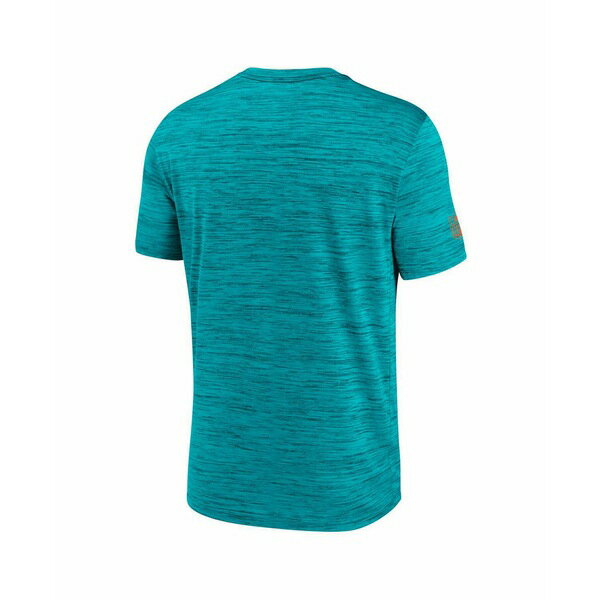 ナイキ メンズ シャツ トップス Men's Aqua Miami Dolphins Big Tall Sideline Velocity Performance T-Shirt Aqua