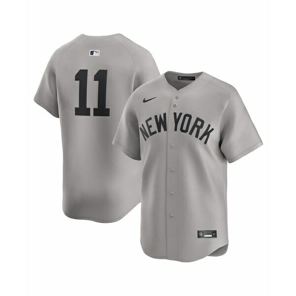 ナイキ メンズ シャツ トップス Men's Anthony Volpe Gray New York Yankees Road Limited Player Jersey Gray