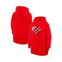 カールバンクス レディース カットソー トップス Women'sRed Boston Red Sox Heart Fleece Pullover Hoodie Red