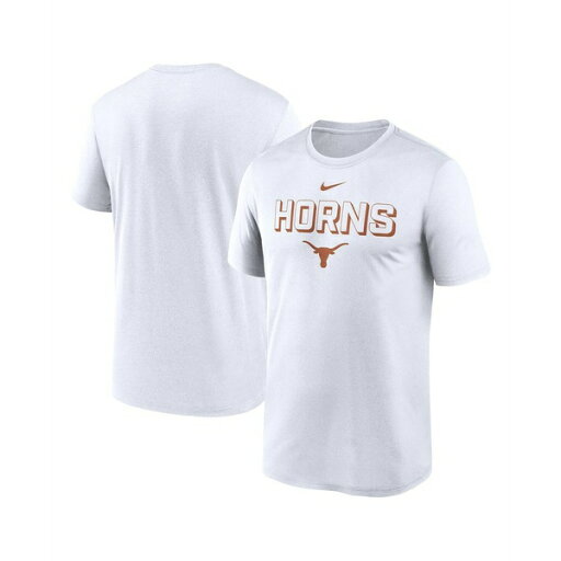 ナイキ メンズ シャツ トップス Men's White Texas Longhorns 2025 Sideline Legend Performance T-Shirt White