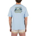 ハーレー メンズ シャツ トップス Men's Visitor Short Sleeve T-Shirt Eifel blue