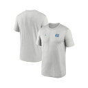 ジョーダン メンズ シャツ トップス Men's Gray North Carolina Tar Heels 2025 Sideline Small Logo Legend Performance T-Shirt Gray