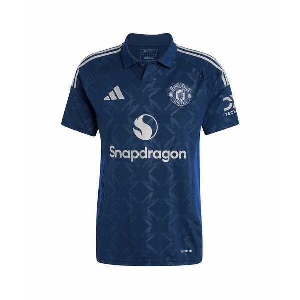 アディダス メンズ シャツ トップス Men's Alejandro Garnacho Navy Manchester United 2024/25 Away Replica Player Jersey Navy