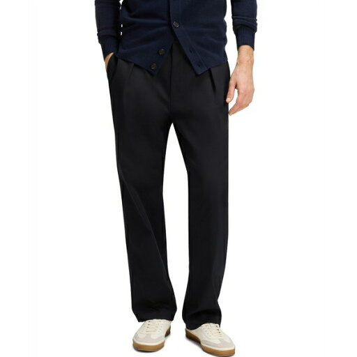 ヒューゴボス メンズ カジュアルパンツ ボトムス Hugo Boss BECKHAM x BOSS Men's Stretch Cotton Slim-Fit Trousers Dark Blue ヒューゴボス メンズ カジュアルパンツ ボトムス Hugo Boss BECKHAM x BOSS Men's Stretch Cotton Slim-Fit Trousers Dark Blue