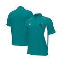 アンダーアーマー メンズ シャツ トップス Men's Teal Coastal Carolina Chanticleers Sideline Title Performance Polo Shirt Teal