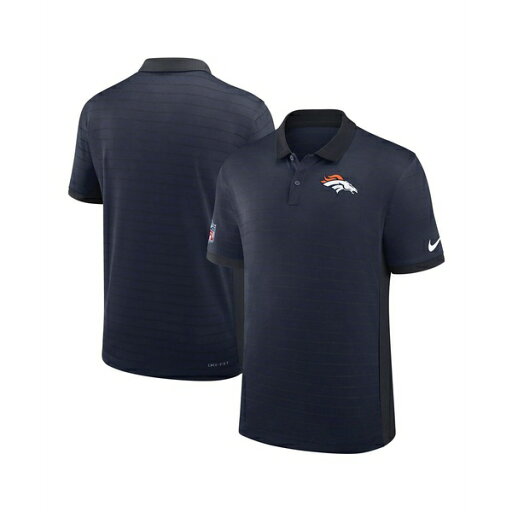 ナイキ メンズ シャツ トップス Men's Navy Denver Broncos Sideline Victory Stripe Performance Polo Shirt Navy ナイキ メンズ シャツ トップス Men's Navy Denver Broncos Sideline Victory Stripe Performance Polo Shirt Navy