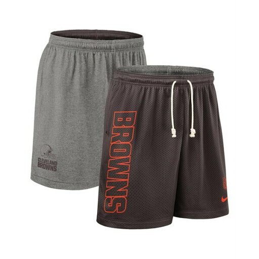 ナイキ メンズ カジュアルパンツ ボトムス Men's Brown Cleveland Browns Sideline Reversible Performance Shorts Brown ナイキ メンズ カジュアルパンツ ボトムス Men's Brown Cleveland Browns Sideline Reversible Performance Shorts Brown