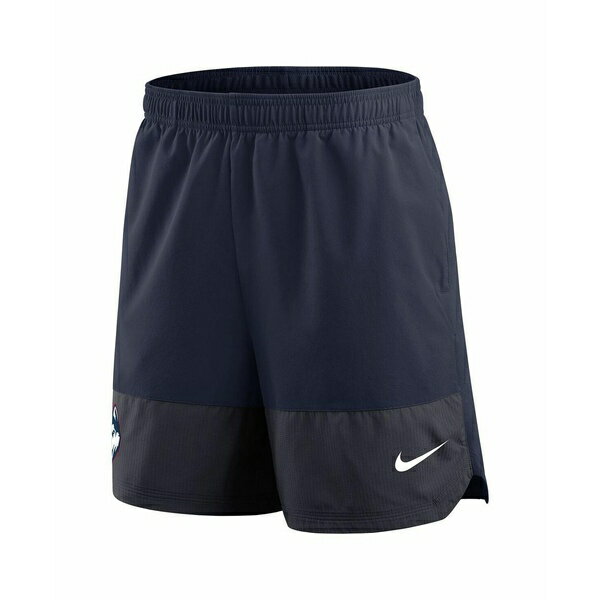 ナイキ メンズ カジュアルパンツ ボトムス Men's Navy UConn Huskies 2025 Sideline Performance Shorts Navy