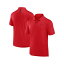 ファナティクス メンズ シャツ トップス Men's Red Kansas City Chiefs Front Office Move Mono Polo S..
