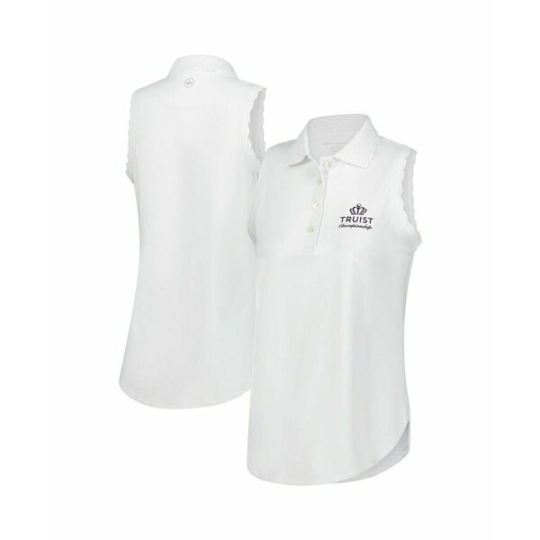 ピーター・ミラー レディース カットソー トップス Women'sWhite Truist Championship Opal Sleeveless..