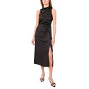 パーカー レディース ワンピース トップス Women's The Ayla Mock-Neck Ruched Midi Dress Rich Black