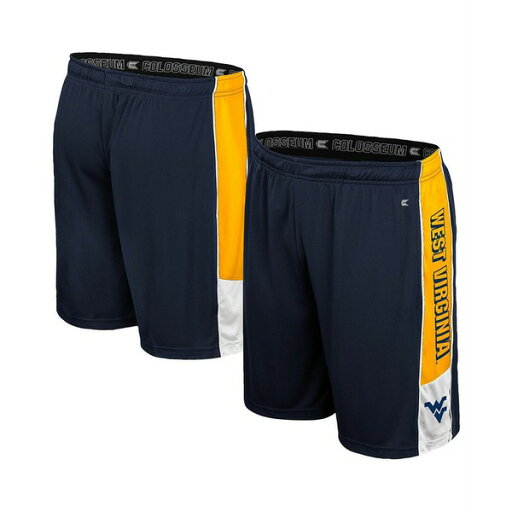 コロシアム メンズ カジュアルパンツ ボトムス Men's Navy West Virginia Mountaineers Quantum Shorts Navy コロシアム メンズ カジュアルパンツ ボトムス Men's Navy West Virginia Mountaineers Quantum Shorts Navy