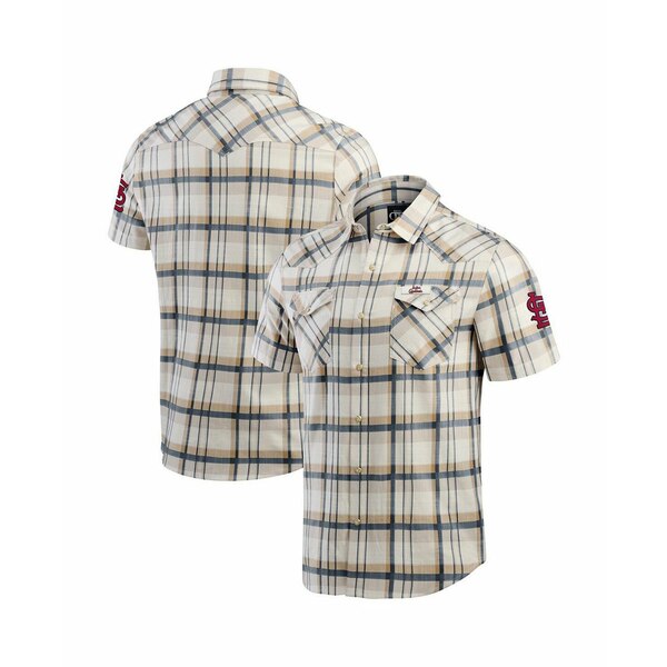 �ե��ʥƥ����� ��� ����� �ȥåץ� Darius Rucker Collection by Men's Cream/Navy St. Louis Card...