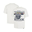 47ブランド メンズ シャツ トップス Men'sWhite Denver Nuggets City Edition Shifty Foundation T-Shirt White