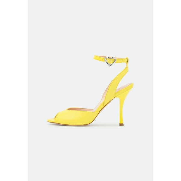 ブルーガール レディース サンダル シューズ CUORE - High heeled sandals - yellow