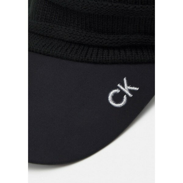いておりま カルバンクラインゴルフ レディース 帽子 アクセサリー SOL VISOR - Ear warmers - black：asty ・デザイン