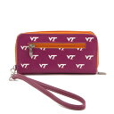 G[OEBO fB[X z ANZT[ Virginia Tech Hokies Women's Zip Around Wristlet Wallet