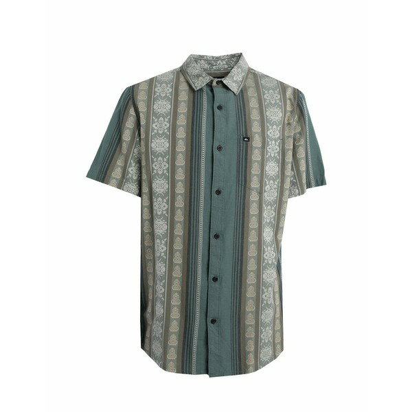 クイックシルバー QUIKSILVER メンズ シャツ トップス QS Camicia Farne Green