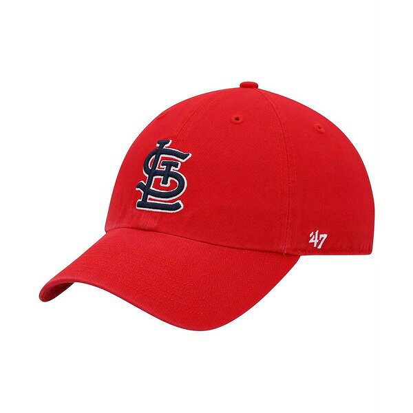 楽天asty47ブランド メンズ 帽子 アクセサリー Men's Red St. Louis Cardinals Game Clean Up Adjustable Hat Red