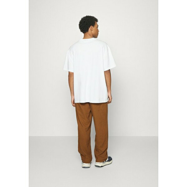 ピア ワン メンズ サンダル シューズ LINEN BLEND JOGGER - Trousers - brown 3