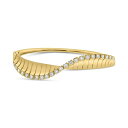 エフィー コレクション レディース ブレスレット・バングル・アンクレット アクセサリー EFFY Diamond Wave Bangle Bracelet (1...