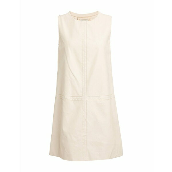 【送料無料】 アレッシアサンティ レディース ワンピース トップス Mini dresses Beige