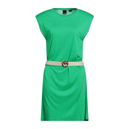 【送料無料】 ピンコ レディース ワンピース トップス Mini dresses Green 【送料無料】 ピンコ レディース ワンピース トップス Mini dresses Green