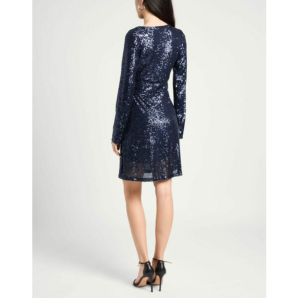 【送料無料】 ル ツインズ レディース ワンピース トップス Mini dresses Blue