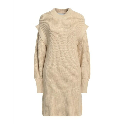 【送料無料】 シルビアンヒーチ レディース ワンピース トップス Mini dresses Beige 【送料無料】 シルビアンヒーチ レディース ワンピース トップス Mini dresses Beige