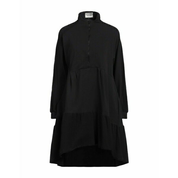 【送料無料】 アレッシアサンティ レディース ワンピース トップス Mini dresses Black