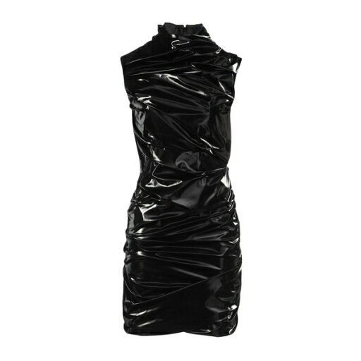 【送料無料】 マックイーン レディース ワンピース トップス Mini dresses Black 【送料無料】 マックイーン レディース ワンピース トップス Mini dresses Black