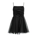 【送料無料】 ヴィコロ レディース ワンピース トップス Mini dresses Black