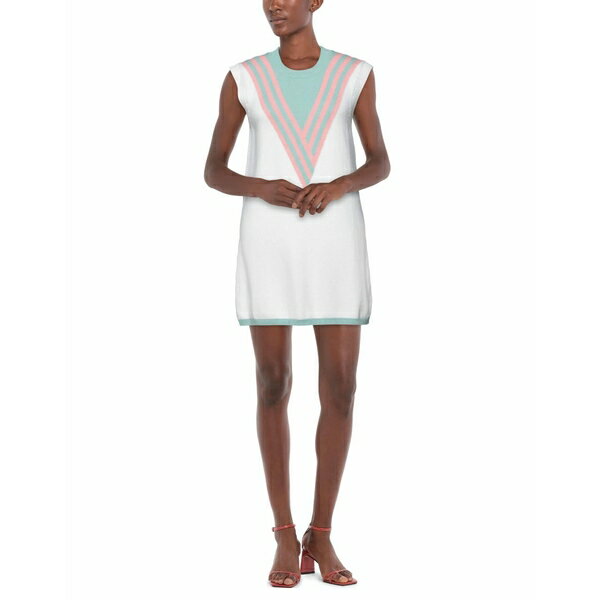 【送料無料】 バリー レディース ワンピース トップス Mini dresses White