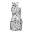 【送料無料】 アレッサンドラ・リッチ レディース ワンピース トップス Mini dresses White