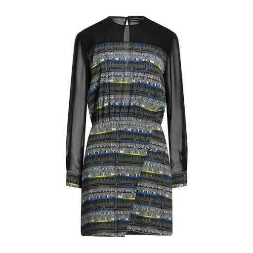 【送料無料】 コスチュームナショナル レディース ワンピース トップス Mini dresses Black 【送料無料】 コスチュームナショナル レディース ワンピース トップス Mini dresses Black