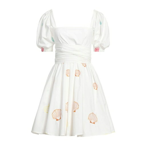 【送料無料】 アモテア レディース ワンピース トップス Mini dresses White 【送料無料】 アモテア レディース ワンピース トップス Mini dresses White