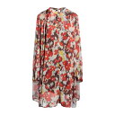 【送料無料】 ジジル レディース ワンピース トップス Mini dresses Red