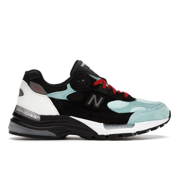 New Balance ニューバランス メンズ スニーカー 【New Balance 992 Nice Kicks Amoeba Music Black】 サイズ US_10.5(28.5cm) Black/Light Blue