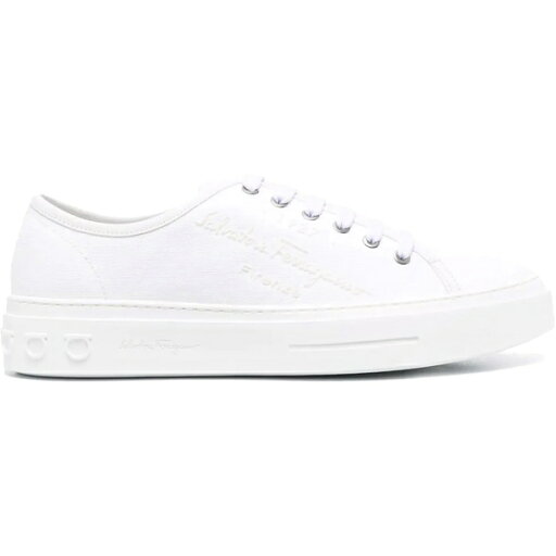 Ferragamo フェラガモ メンズ スニーカー 【Ferragamo Sneaker White】 サイズ US_6.5(24.5cm) White Ferragamo フェラガモ メンズ スニーカー 【Ferragamo Sneaker White】 サイズ US_6.5(24.5cm) White